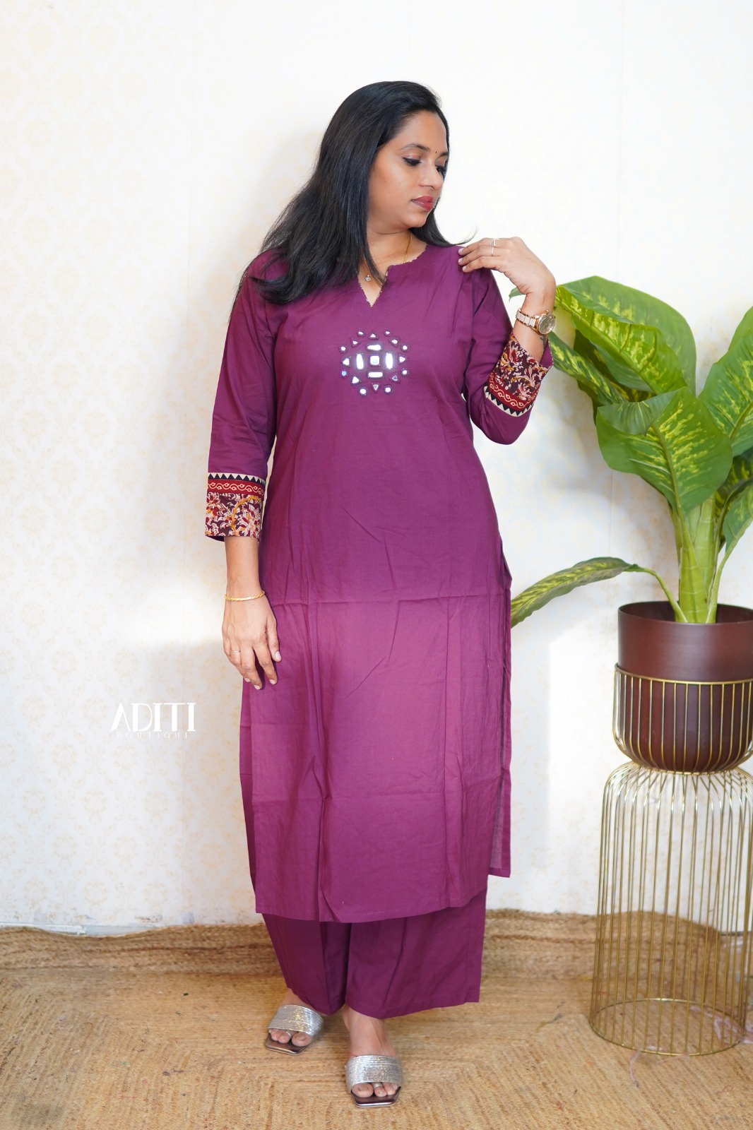 Chic Artisan Co-ord Set COORD-005 - View 2