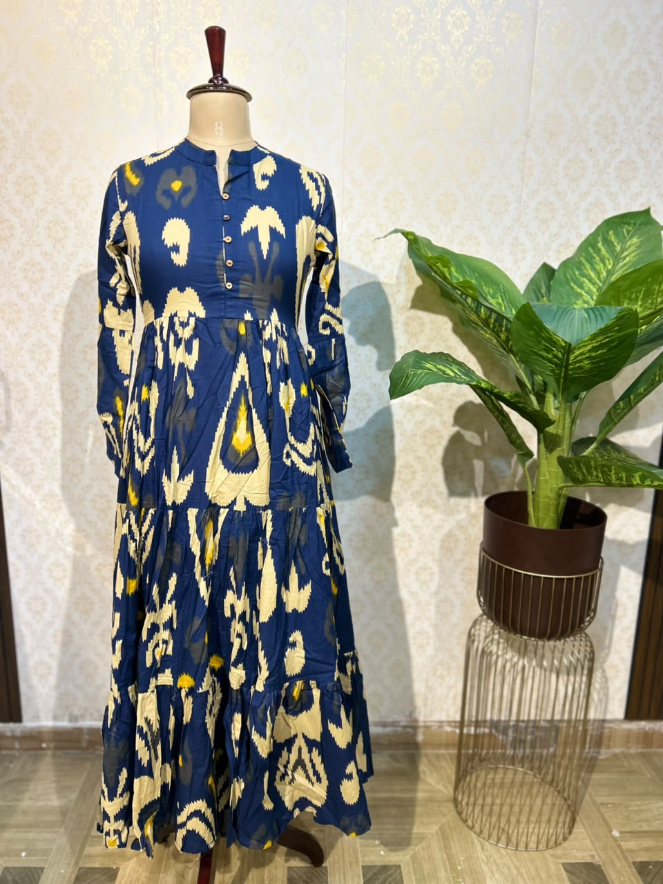 Flowing Bohemian Maxi Dress MAXI-001