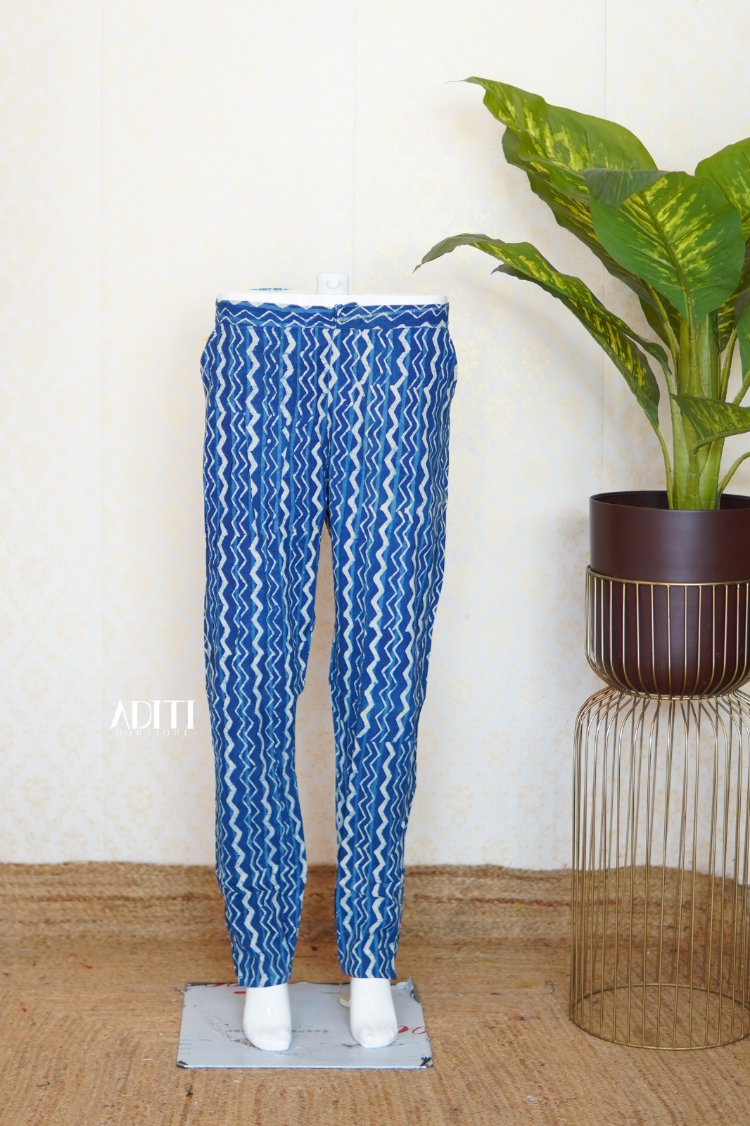 Tailored Ethnic Trouser Pant PANT-003 - View 4