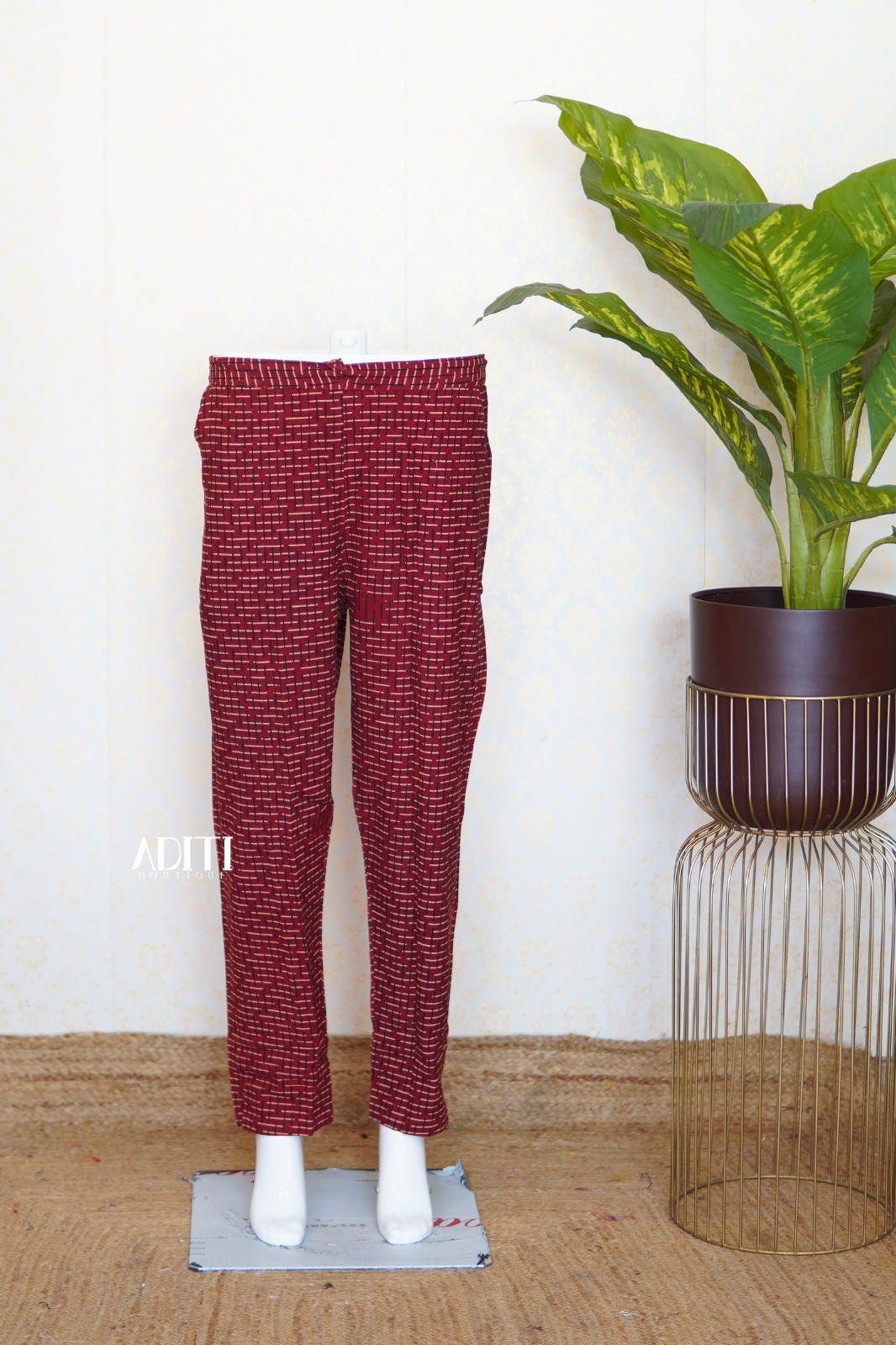 Tailored Ethnic Trouser Pant PANT-004 - View 3