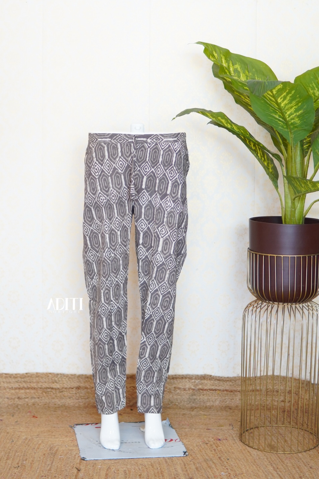 Tailored Ethnic Trouser Pant PANT-004 - View 4
