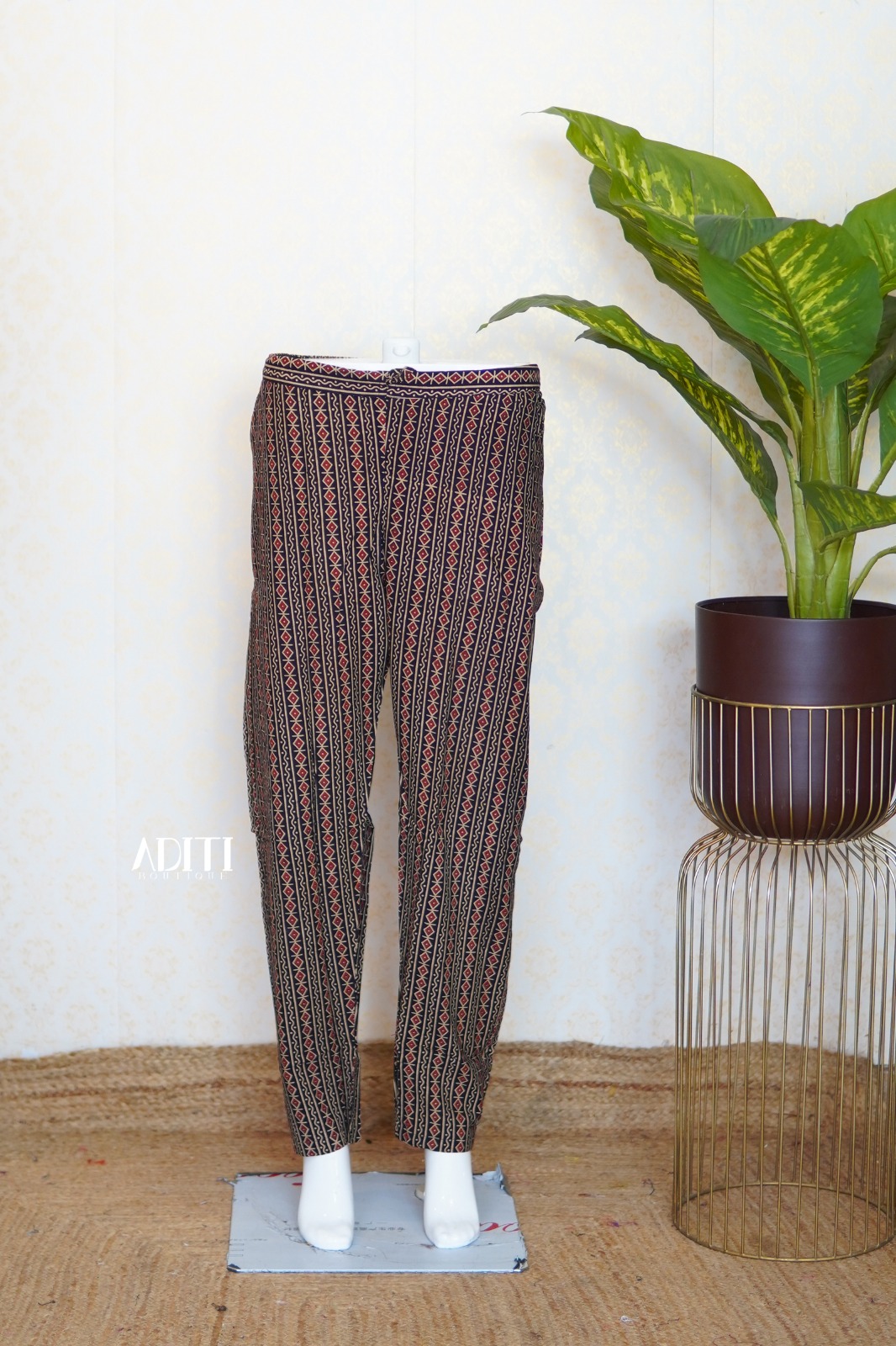 Tailored Ethnic Trouser Pant PANT-006 - View 3