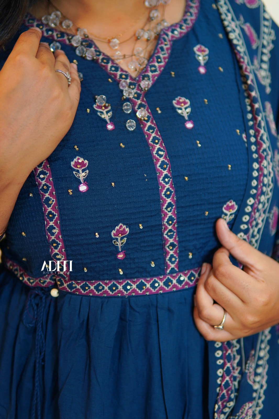 Designer Salwar Set SALWAR-012 - View 5