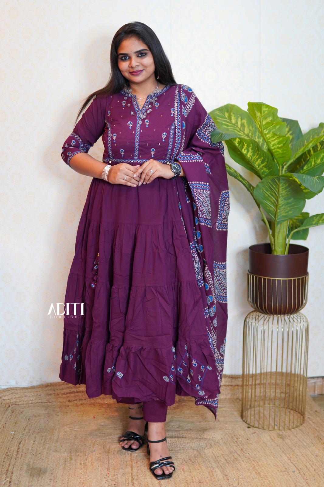Designer Salwar Set SALWAR-014 - View 4